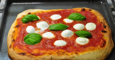 Pizza a lenta lievitazione con farina tipo 2 semintegrale e lievito di birra