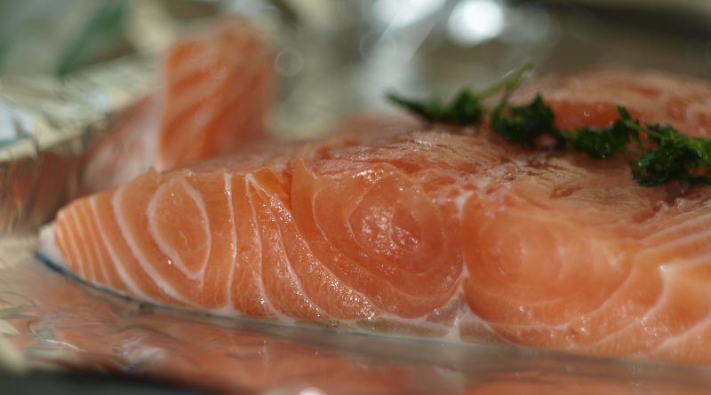 Filetto di salmone a bassa temperatura