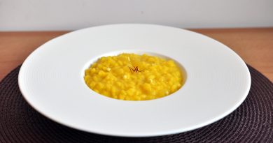 Risotto allo zafferano mantecato con sedano rapa 2