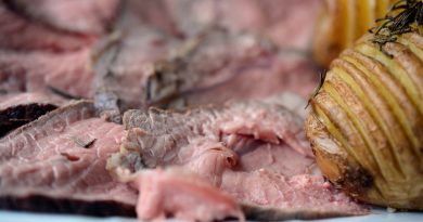 Roast beef a bassa temperatura con patate Hasselback 11