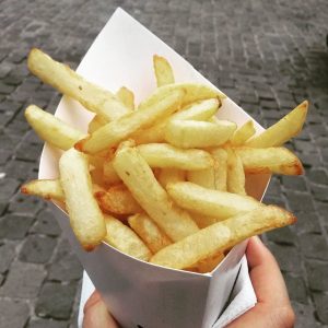 Le patatine di Friture Pitta De La Chapelle