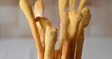 Grissini con la semola rimacinata di grano duro