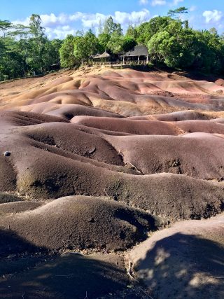 La "Terre dei sette colori" a Chamarel