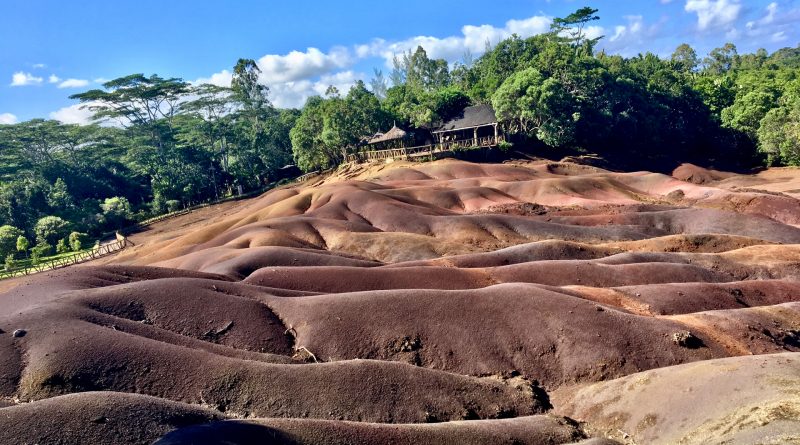 La "Terre dei sette colori" a Chamarel
