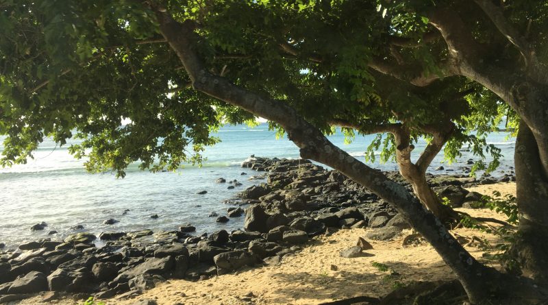 La spiaggia di Troux-aux-Biches