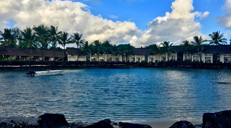 Laguna nel resort LUX a Grand Gaube