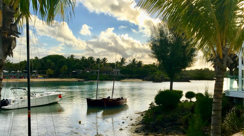 La spiaggia del resort LUX a Grand Gaube