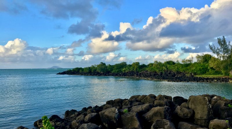 Vista sul mare di Grand Gaube