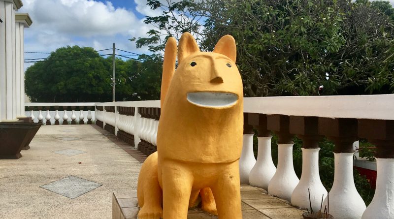 Il tempio di Shiva "Maheswarnath Shiv Mandir" a Triolet