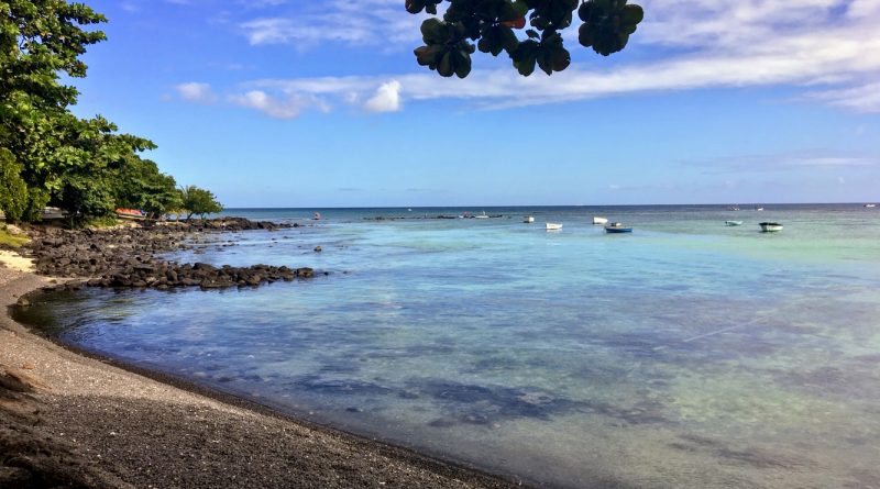 La spiaggia di Mont-Choisy