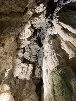 Particolare delle Grotte di Rescia