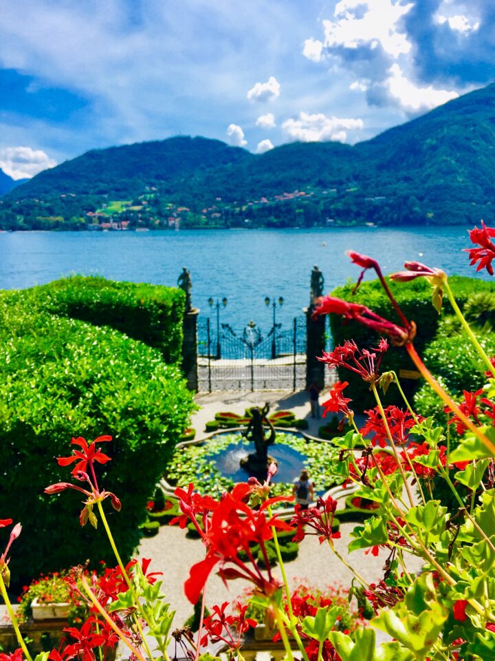 Vista da Villa Carlotta