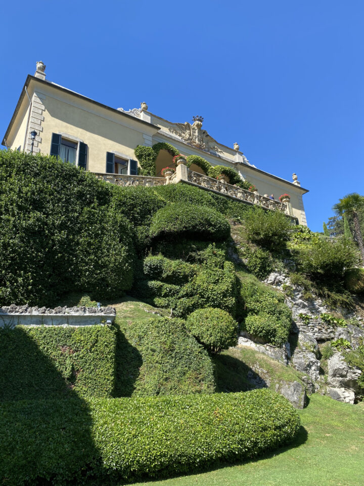 La loggia della Villa del Balbianello
