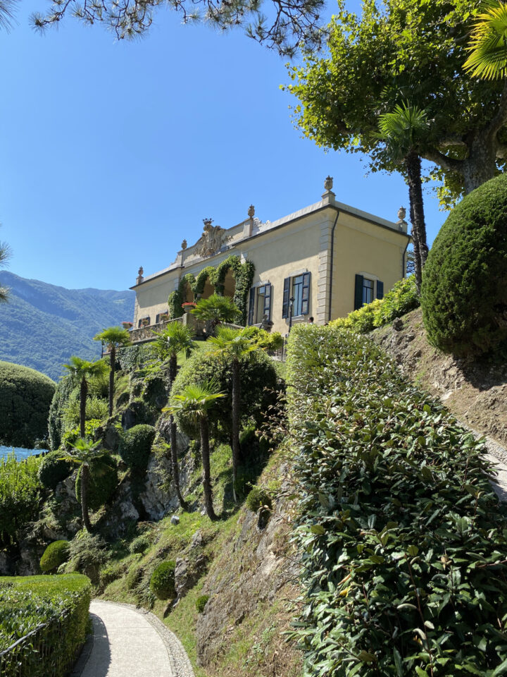La loggia della Villa del Balbianello