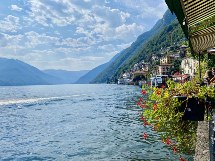 Il lago visto da Argegno